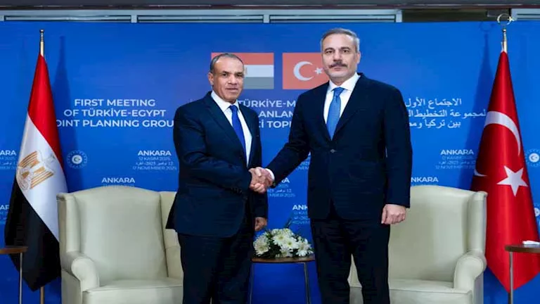 انطلاق أعمال مجموعة التخطيط المشتركة بين مصر وتركيا.. صور