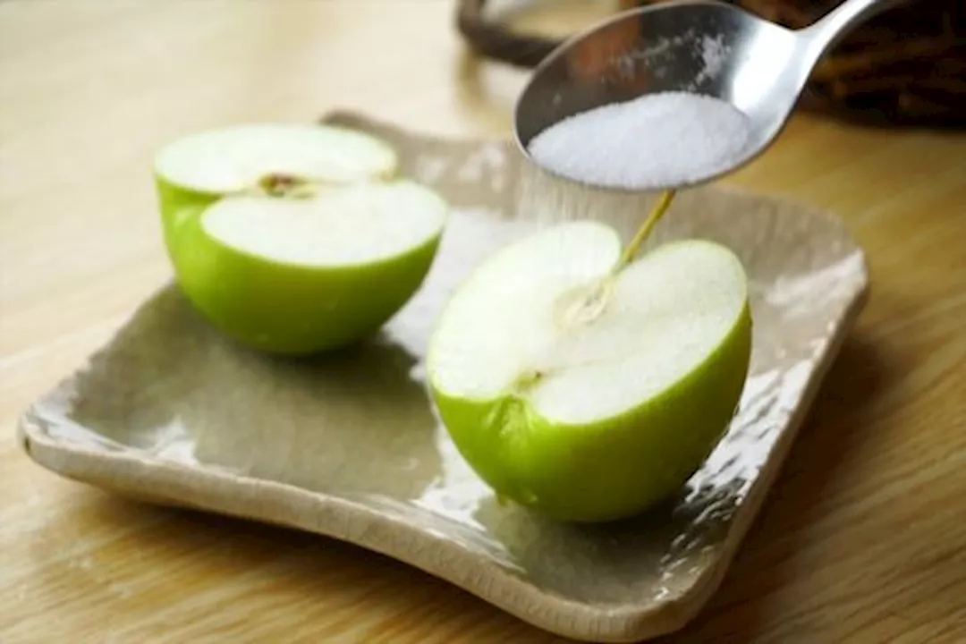 التفاح بالملح