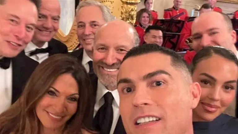 سيلفي رونالدو في البيت الأبيض يشعل الجدل مع أثرياء وسياسيين بارزين