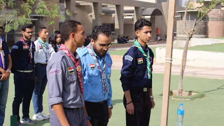 موعد ومكان المعسكر التدريبي الكشفي لجوالة جامعة حلوان