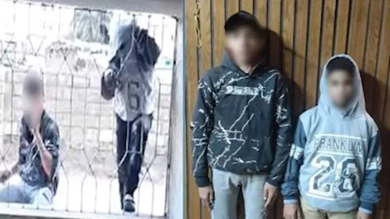 طفلان بالإسكندرية يتسببان في جدل بعد صعودهما سطح مدرسة