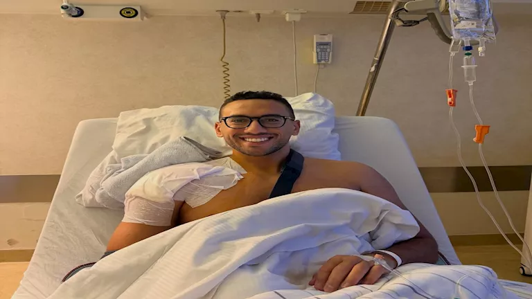 “تكررت قبل ذهبية باريس”.. أحمد الجندي يخضع لجراحة في الكتف ويعلق