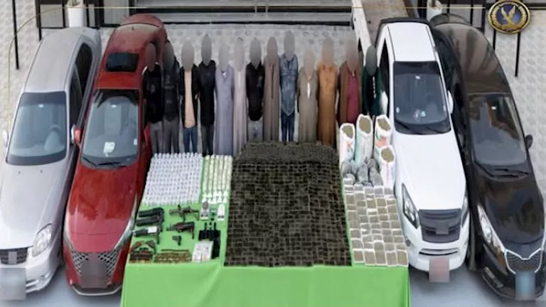 الداخلية: مقتل 3 عناصر خطرة وضبط مخدرات بـ78 مليون جنيه | صور