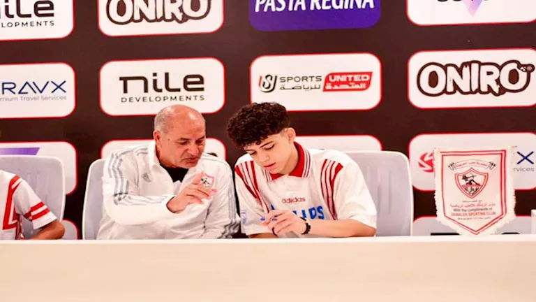 بالفيديو.. نجل محمد صبري يخوض أول مران له مع الزمالك