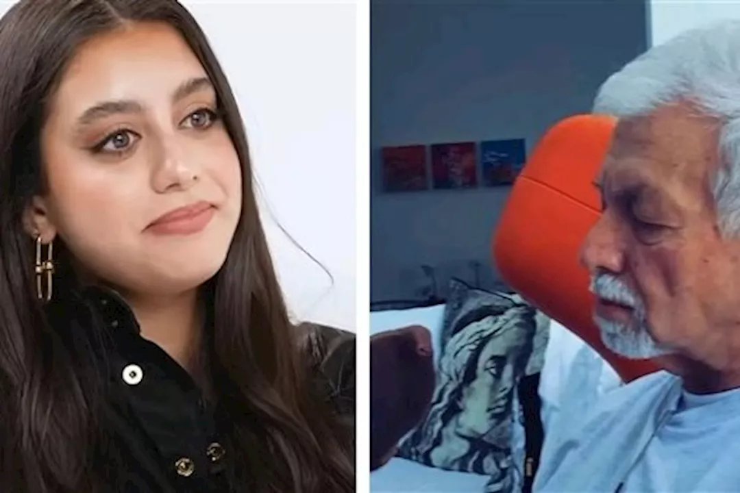 ياسمينا العبد ووالدها