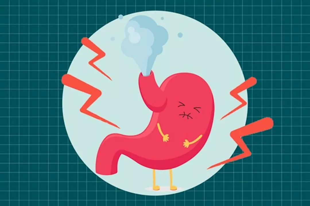 إطلاق الغازات من البطن