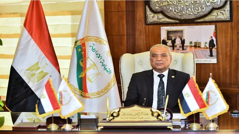 رئيس النيابة الإدارية يعزي رئيس الهيئة الوطنية للانتخابات في وفاة زوجت