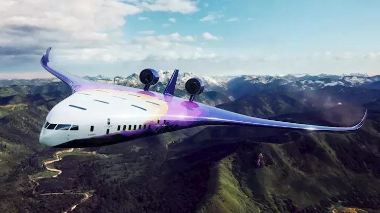 تعرّف على “طائرة الخيال العلمي” التي قد تسافر على متنها يوماً ما