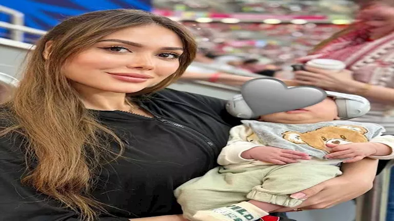 10 صور لزوجة محمد النني الثانية مع ابنهما - اخبار مصر لحظة بلحظة