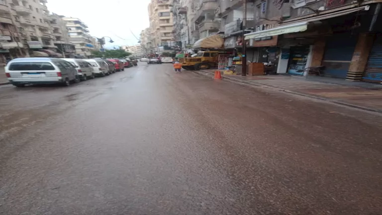 أجواء شتوية على عروس المتوسط أمطار تضرب الإسكندرية وانخفاض في الحرارة