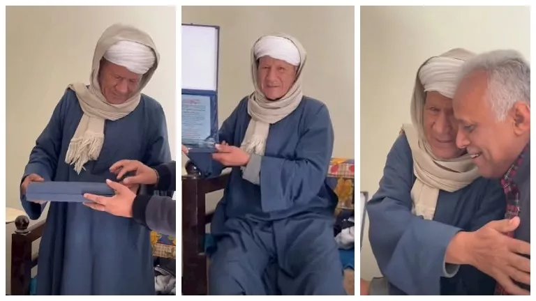 رحلة امتنان وشوق.. طلاب يمنيون يلتقون معلمهم المصري بعد 50 عاما في سوه