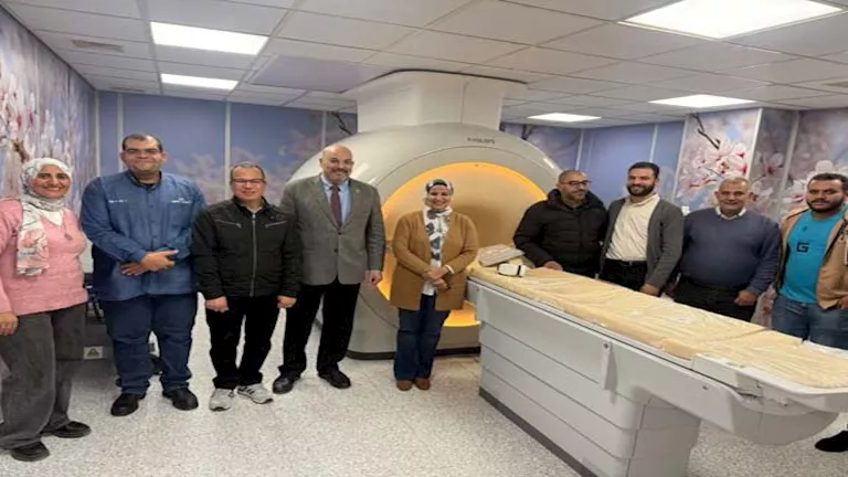 تزويد معهد ناصر بأحدث جهاز رنين مغناطيسي في الشرق الأوسط (صور)