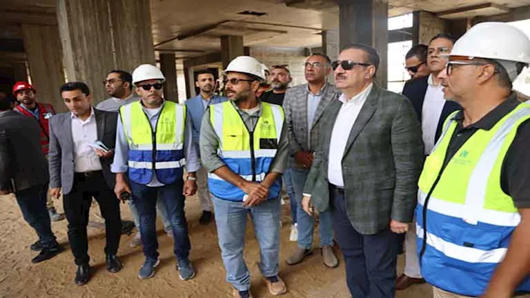 محافظ المنوفية: مستشفى الشهداء الجديد تكلف مليار و300 مليون جنيه (صور)