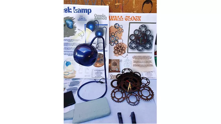 طلاب فنون تطبيقية ببنها يبتكرون نماذج أولية مبتكرة لمنتجات مختلفة (صور) 