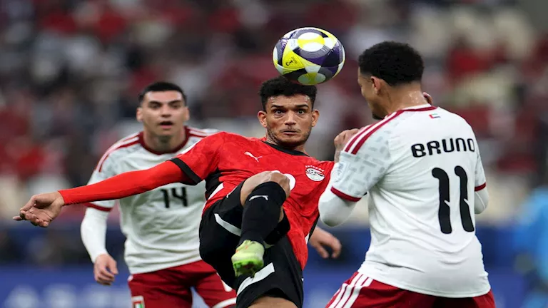 ملخص مباراة مصر والإمارات في بطولة كأس العرب