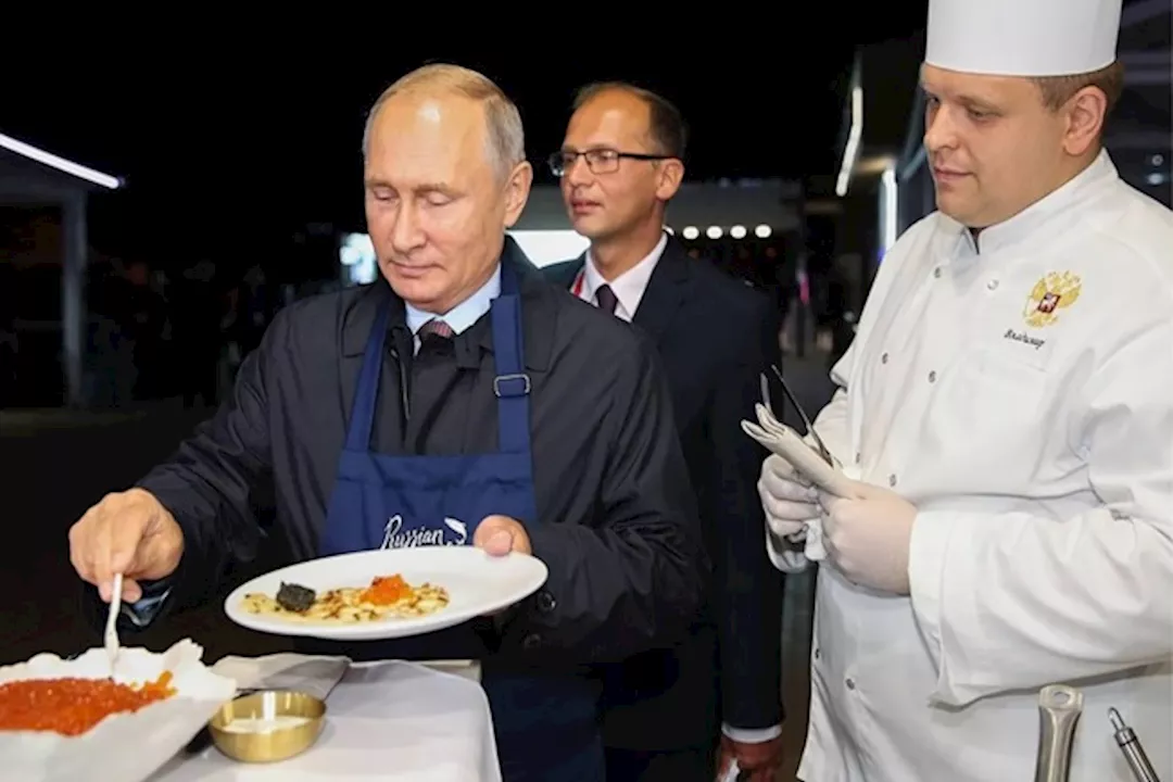النظام الغذائي للرئيس الروسي بوتين