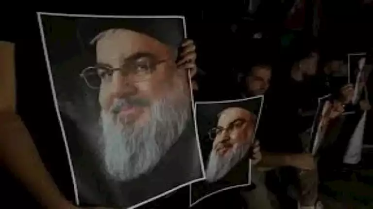 تشييع جثمان حسن نصر الله