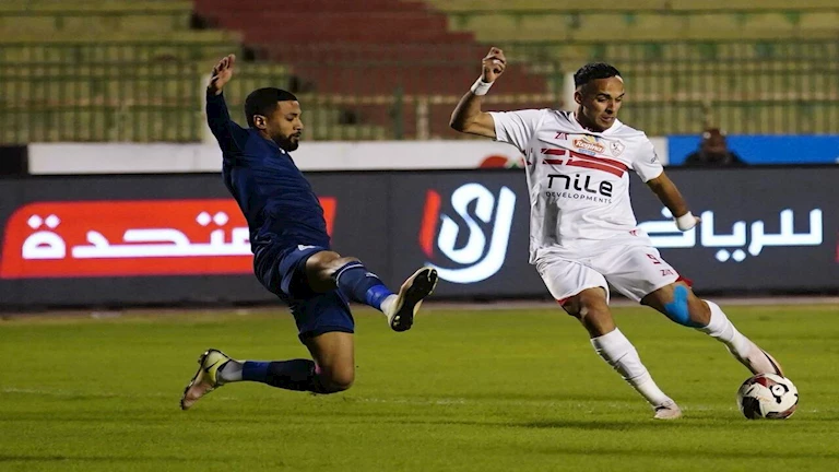 التشخيص المبدئي لإصابة لاعب الزمالك في مباراة إنبي