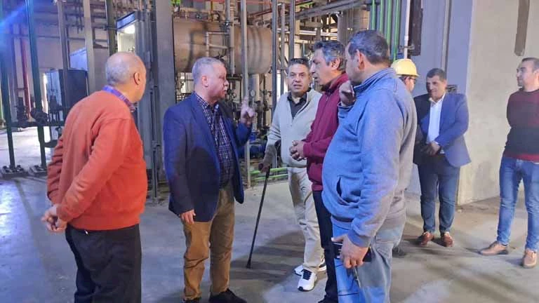 رئيس “وسط الدلتا للكهرباء” يتابع أعمال عَمْرة الوحدة الغازية