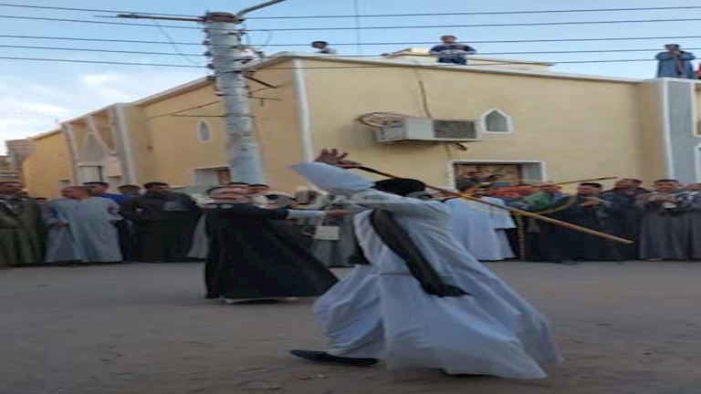 “التحطيب” أبرز فعاليات الليلة الختامية لمولد بني حميل في سوه