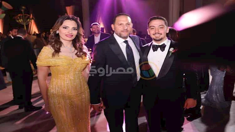 بينهم أحمد سعد وراغب علامة.. 25 صورة لنجوم الفن بحفل زفاف نجل النائب أشرف رشاد