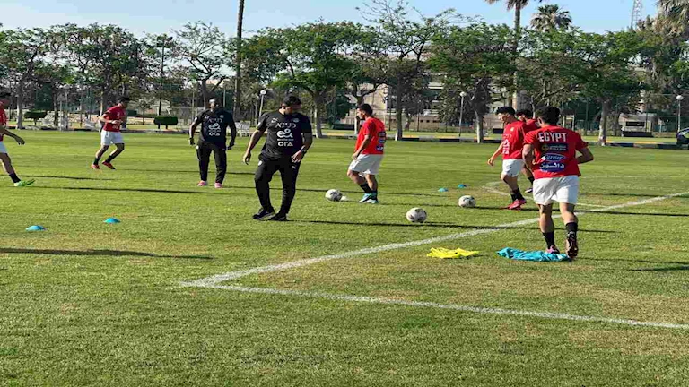 منتخب الشباب يبدأ الاستعداد لموقعة غانا في ربع نهائي أمم أفريقيا