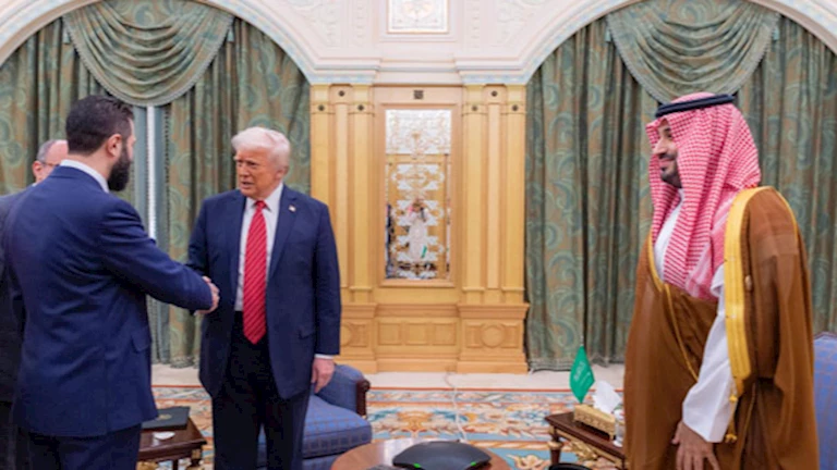 ترامب: الشرع رائع.. ونأمل أن تنضم سوريا إلى الاتفاقات الإبراهيمية