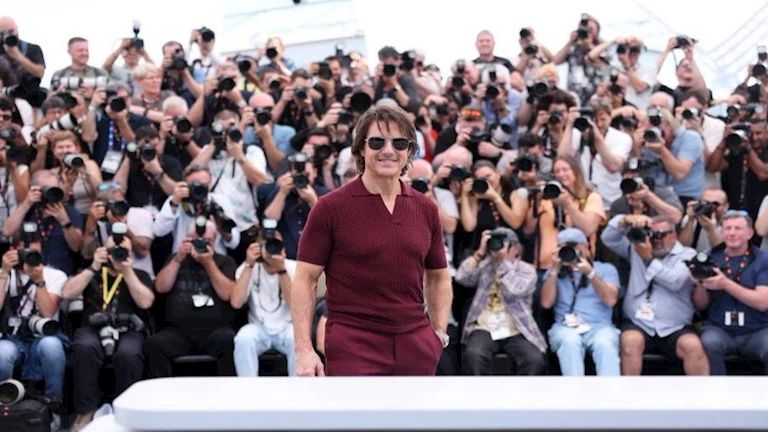 جلسة تصوير لـ توم كروز وأبطال فيلم "Mission: Impossible 8" في مهرجان كان السينمائي