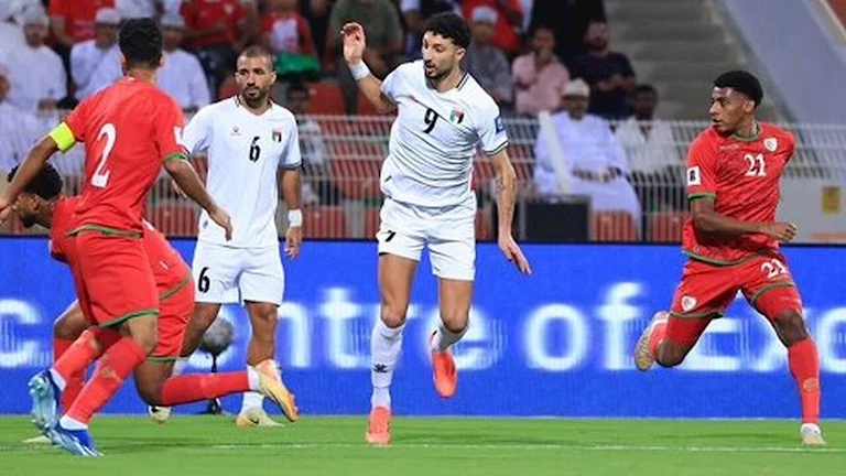 رغم إصابته.. وسام أبو علي ينضم لقائمة منتخب فلسطين وغياب مهاجم الزمالك