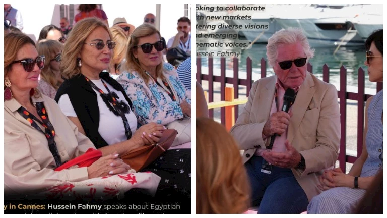 حسين فهمي من كان: "هوليوود لم تعد المركز الأوحد للسينما العالمية"