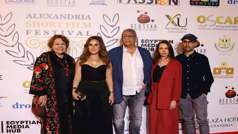 شيري عادل ويسري نصر الله.. توافد نجوم الفن وصنّاعه على حفل ختام "الإسكندرية للفيلم القصير"