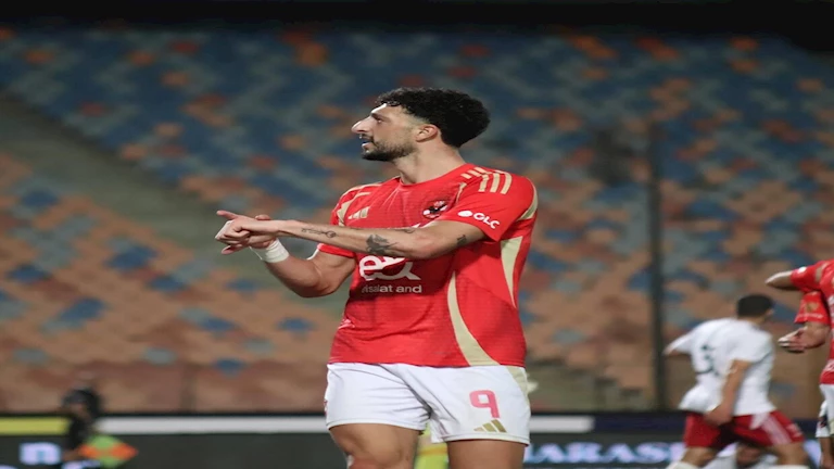 أرقام.. سر وشم وسام أبو علي بعد تألقه في مباراة الأهلي والمصري