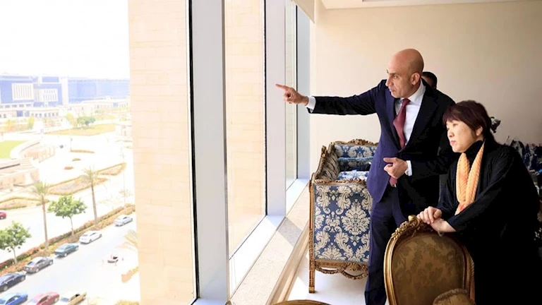 وزيرة التعليم اليابانية تشيد بتجربة المدارس المصرية- اليابانية في زيارة لها بحدائق أكتوبر