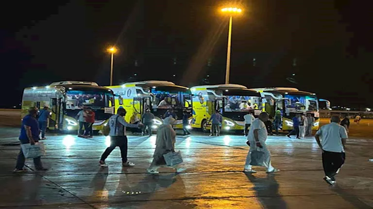 انتهاء موسم الحج البري بميناء نويبع: نجاح في خدمة ضيوف الرحمن