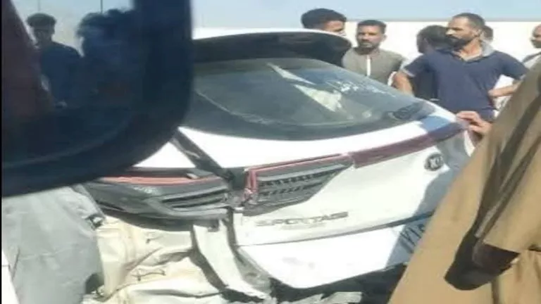 إصابة 19 مواطنًا في حادث على محور "دار السلام ـ البلينا" بسوهاج ـ صور
