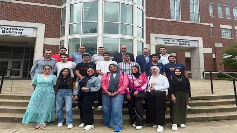 21 طالبًا مصريًا في برنامج التدريب الصيفي بجامعة لويفيل الأمريكية