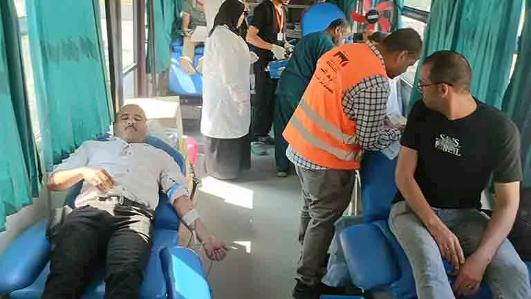 في اليوم العالمي للتبرع بالدم.. تنظيم احتفالية كبرى بالمنيا (فيديو وصور)
