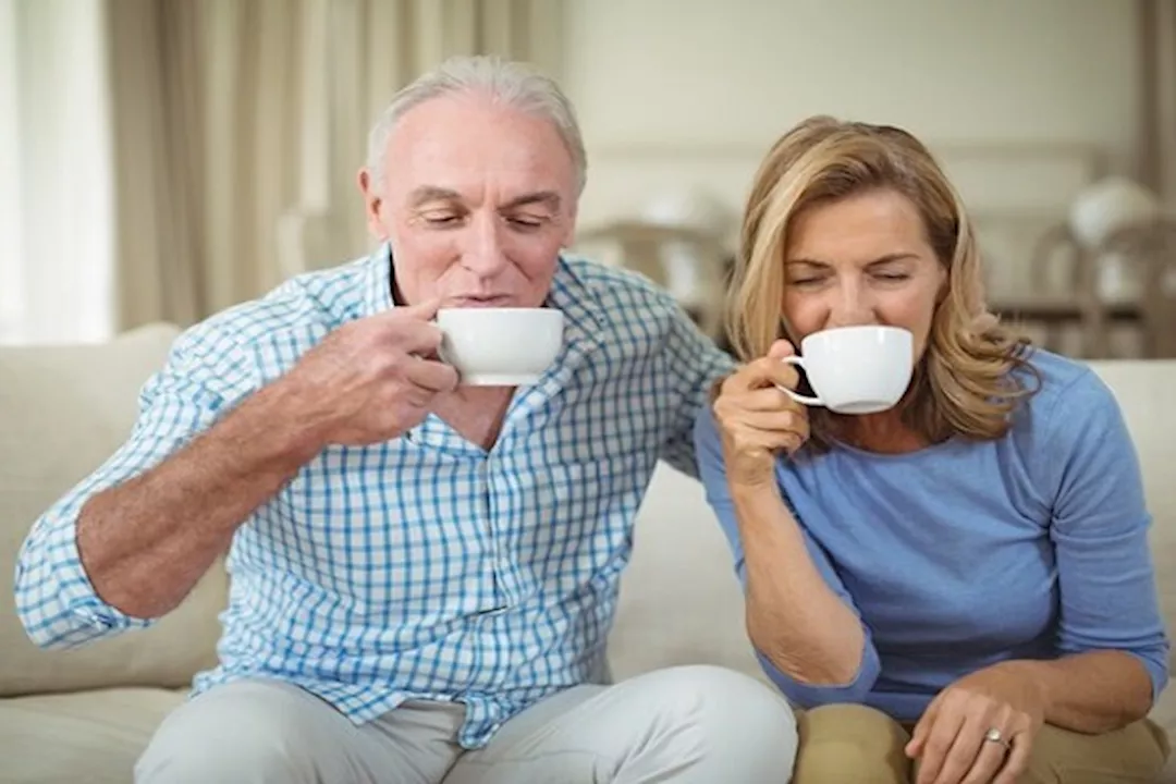 القهوة لكبار السن