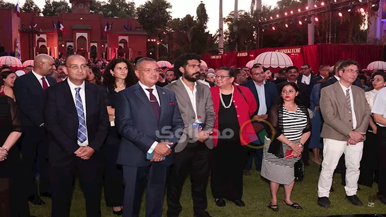 سفارة فرنسا تحتفل بعيدها الوطني بحضور ساويرس وكبار المسؤولين وفنانين –