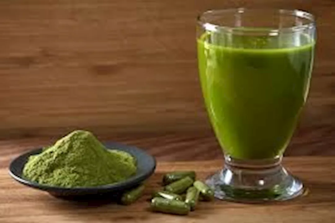 عصير المورينجا مع الأملا