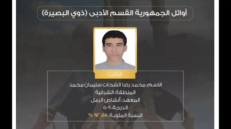 ″لم أرَ بعيني لكن رأيت بقلبي”.. محمد الشحات: هكذا حققت المركز الثالث ف