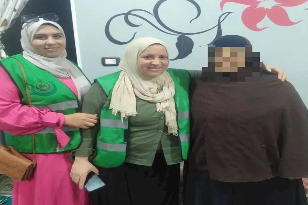 تقديم الدعم النفسي لأهالي مصابي حادث المنوفية 