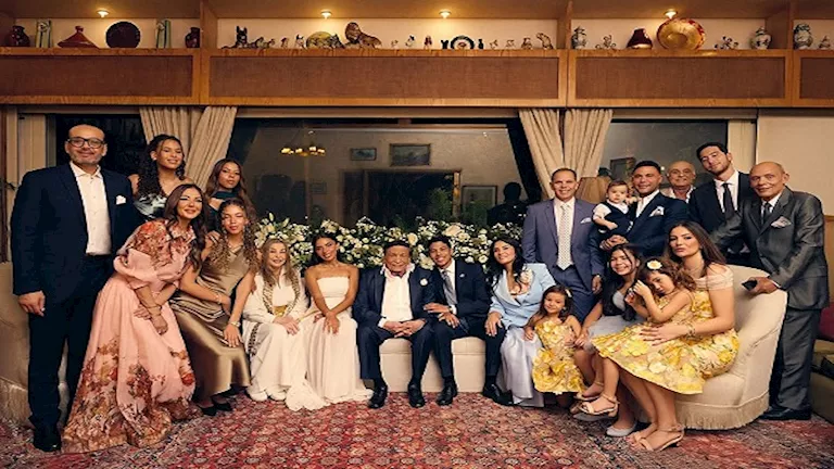 رامي إمام يحتفل بزفاف نجله بحضور الزعيم عادل إمام ونجوم الفن
