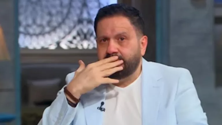 ادوارد يبكي بعد الحديث عن فترة مرضة في صاحبة السعا