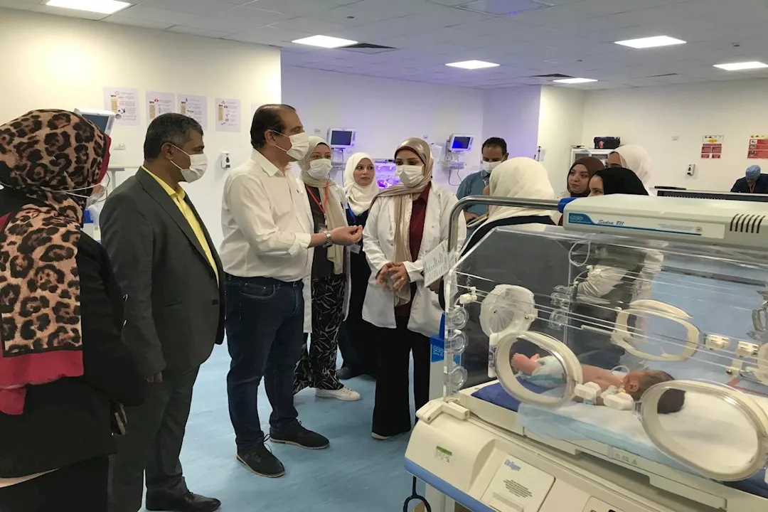 نائب وزير الصحة يتفقد مستشفيات المنيا 