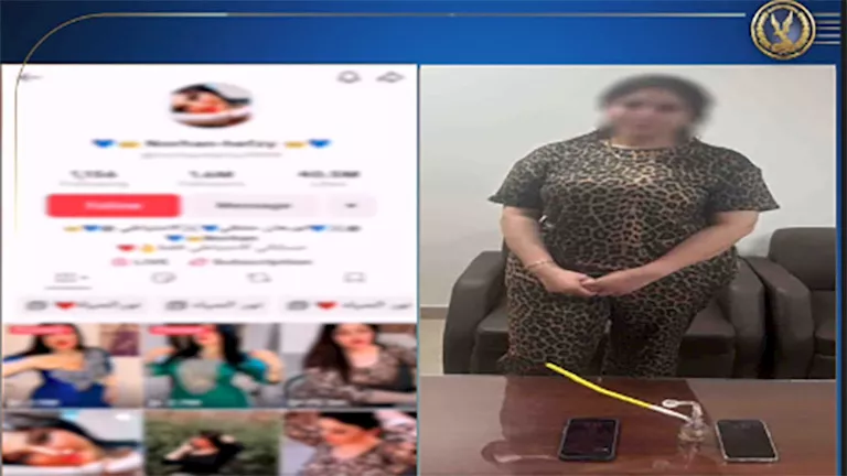 "آيس ومقاطع خادشة".. ضبط بلوجر بتهمة نشر فيديوهات مخلة بالجيزة
