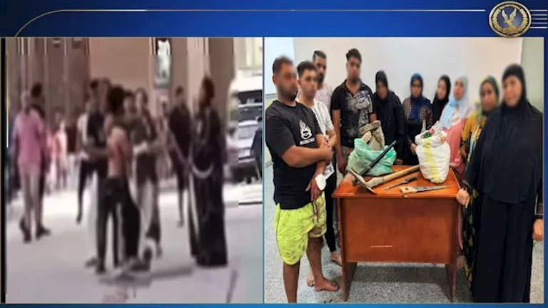 بالكاروك والمنشار.. الأمن يكشف مشاجرة بالأسلحة البيضاء بينهم 6 سيدات في أكتوبر