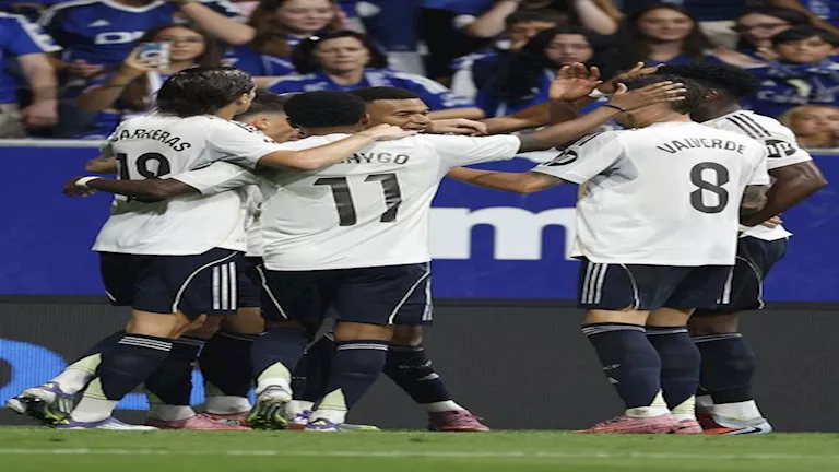 ريال مدريد يكتسح ريال أوفيدو بثلاثية نظيفة في الليغا