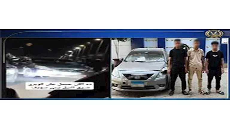 فيديو مثير | رقص على سقف السيارة خلال زفة ببني سويف والأمن يتدخل