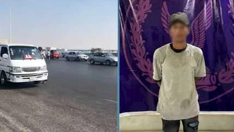 عاطل يضرب سائق ميكروباص أعلى الدائري والداخلية تكشف التفاصيل | فيديو